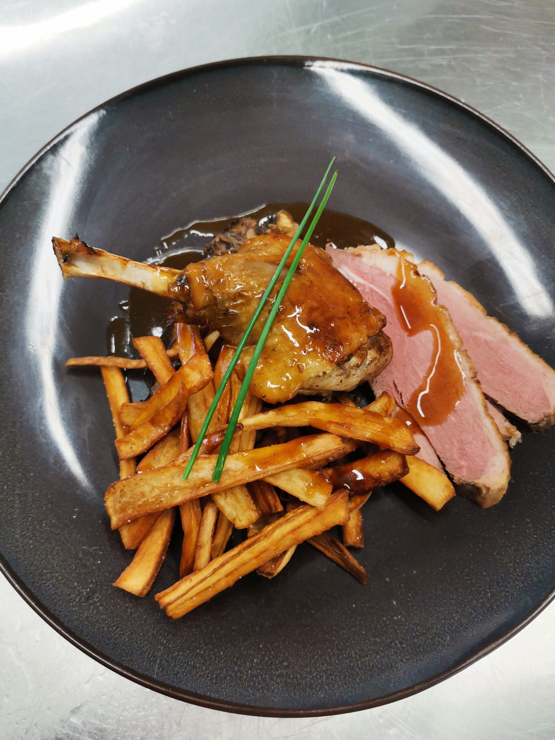 Exemple de plat de l'emportée